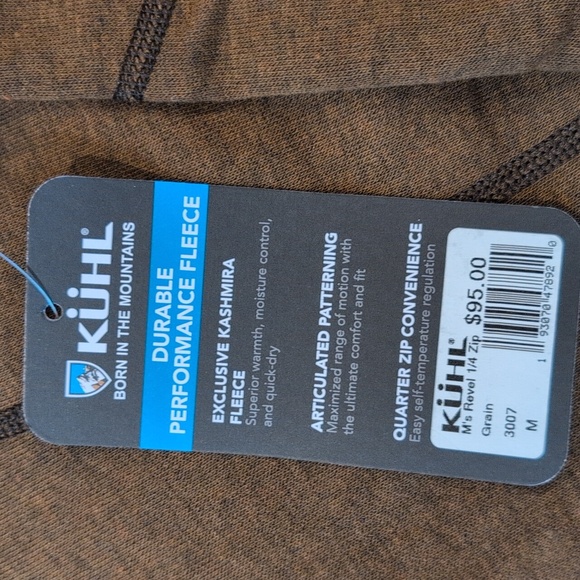 Kuhl Revel 1/4 Zip Grain Kashmira - Picture 5 of 10